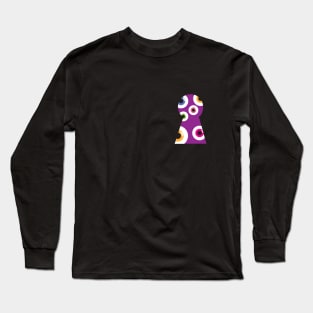 Keyhole with Eyes Long Sleeve T-Shirt